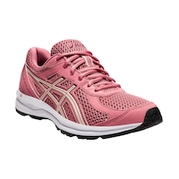 ASICS Women's Gel Braid Running Shoes - Pink Front_Three_Fourths_Angled_Right