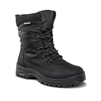Navatex Women's Waterproof Lace Up Winter Boots with OC Tipper Ice Grip System Front_Three_Fourths_Angled_Right