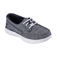 Skechers Women's On The GO Flex Ashore Boat Shoes Front_Three_Fourths_Angled_Right