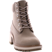 Timberland Women's Kinsley 6 Inch Waterproof Nubuck Boots - Grey Front_Three_Fourths_Angled_Right