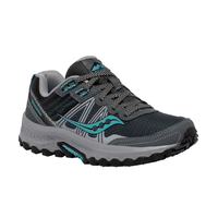 Chaussures de course de sentier pour femmes, Saucony, Excursion 14 Front_Three_Fourths_Angled_Right