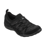 Chaussures à enfiler pour femmes, Skechers, Arch Fit Comfy, noir Front_Three_Fourths_Angled_Right