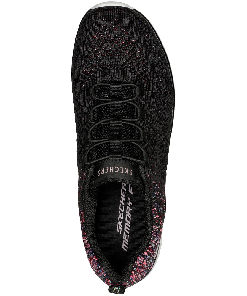 repetición De este modo Año Skechers Women's Sport Active Bungee Slip On Shoes - Black White | Marks