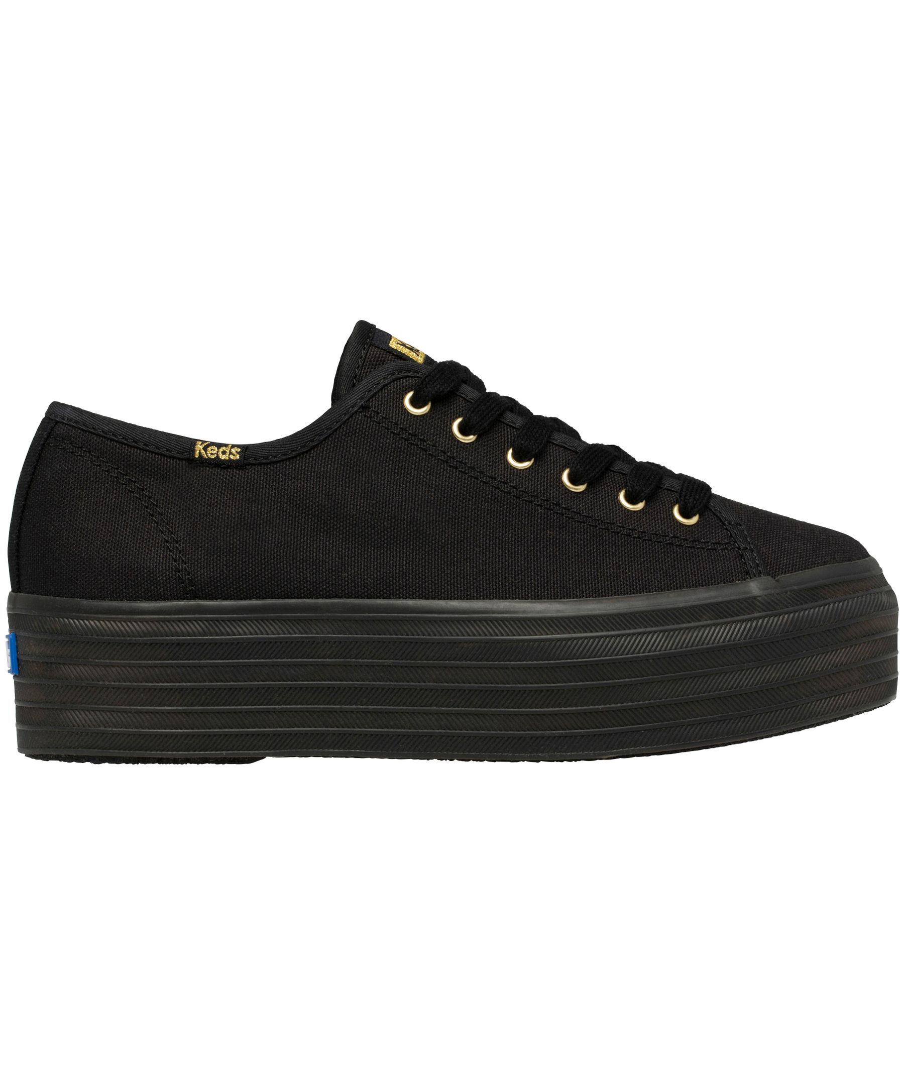 Chaussures de sport saisonnières en toile pour femmes, Triple Up, Keds, noir