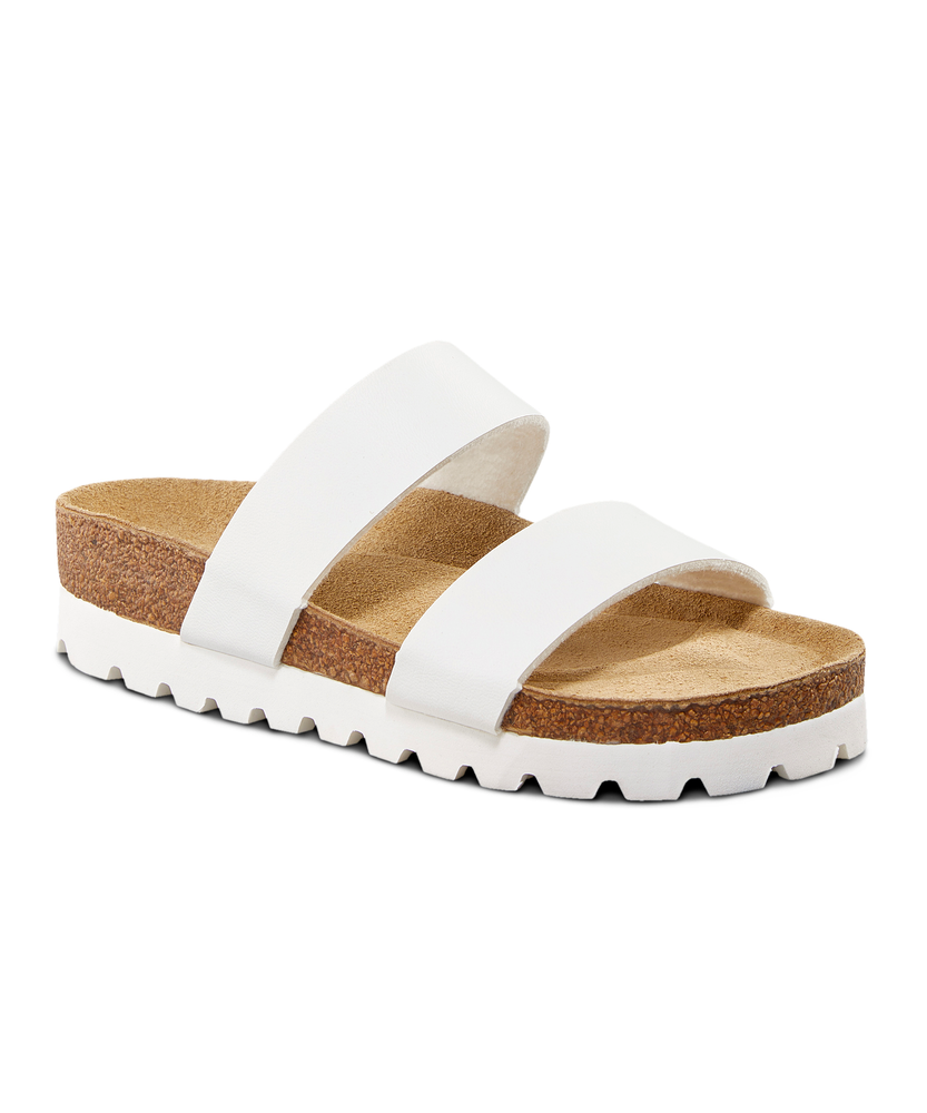 Double strap hot sale cork slide
