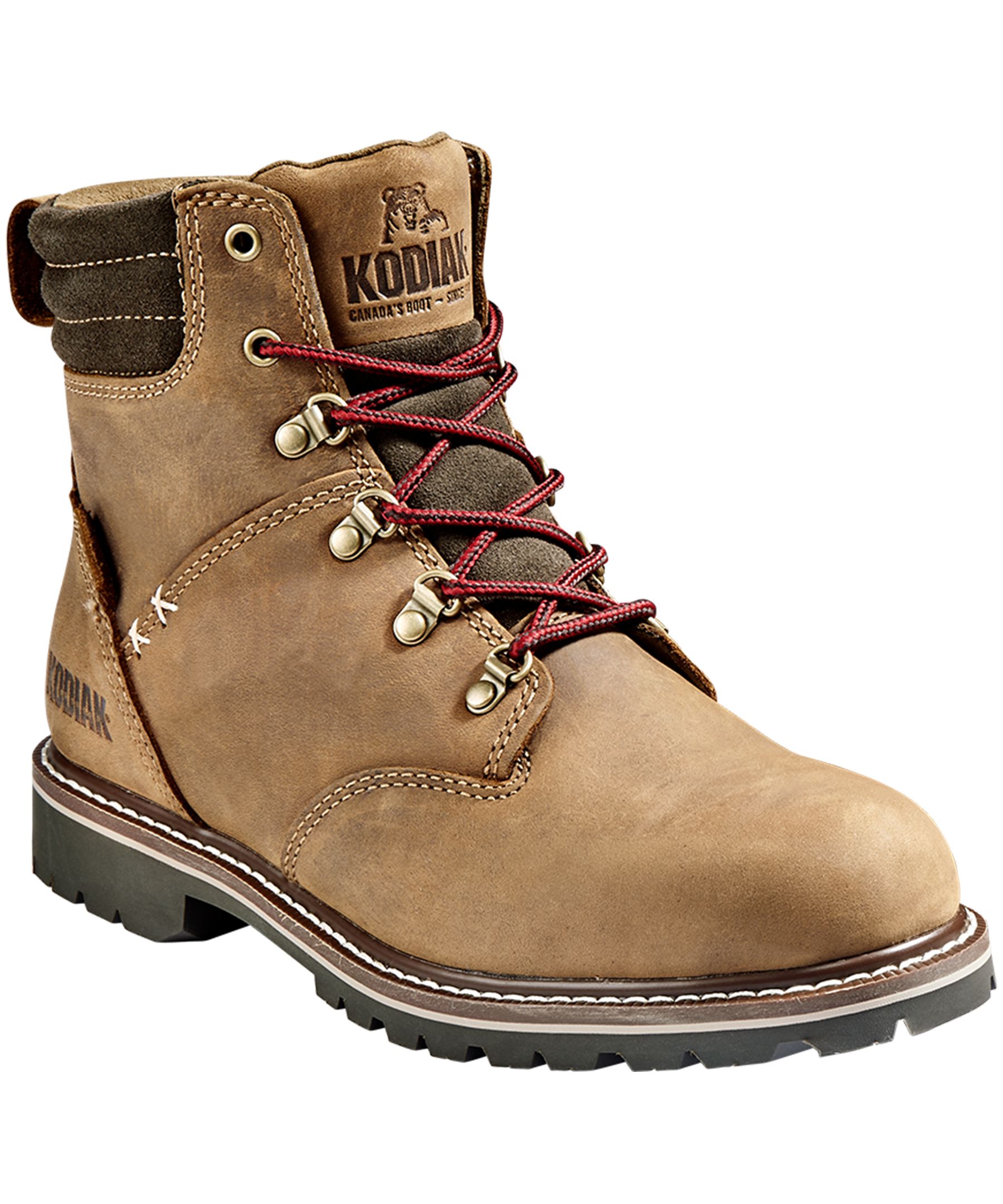 Bottes de cuir de 6&nbsp;po étanches à l'eau pour femmes, Bralorne, Kodiak