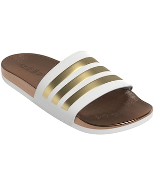 Sandales confortables à enfiler pour femmes, Adilette