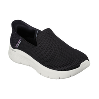 Skechers Women's Go Walk Flex Slip-ins Shoes - Wide Front_Three_Fourths_Angled_Right
