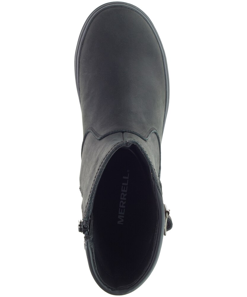 merrell waterproof buckle boots