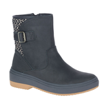 Merrell Women's Holly 2 Buckle Waterproof Boots Front_Three_Fourths_Angled_Right