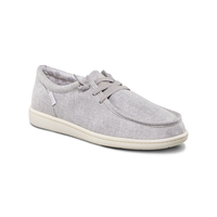 FarWest Women's Oliver Canvas Slip On Shoes Front_Three_Fourths_Angled_Right
