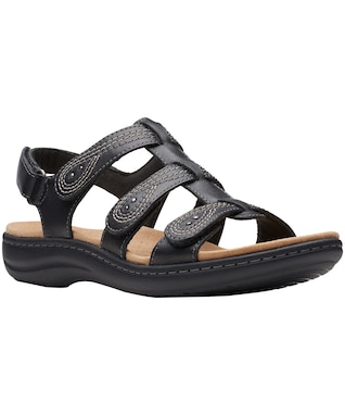 Clarks Women's Leurieann Vine Leather Sandals