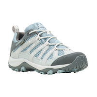 Chaussures de randonnée imperméables mi-hautes pour femmes, Merrell, Alverstone 2 Front_Three_Fourths_Angled_Right