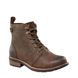 Denver Hayes Women's Ada Quad Comfort Lace-Up Combat Boots Front_Three_Fourths_Angled_Right