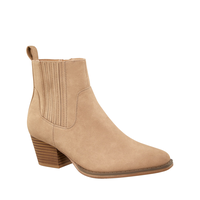 Denver Hayes Women's Mali Block Heel Boots Front_Three_Fourths_Angled_Right