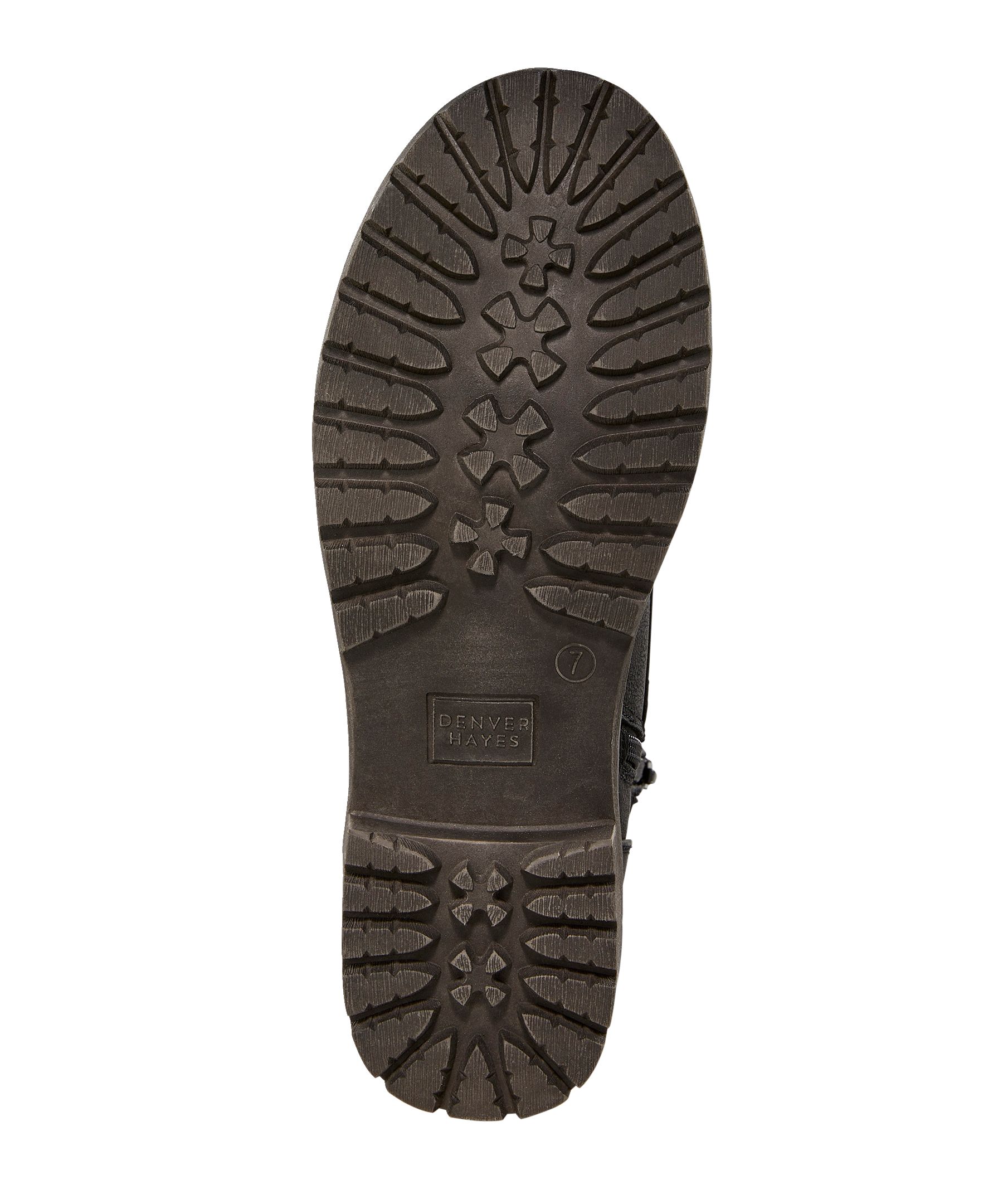 Bottes à lacets Denver Hayes avec semelle crantée à relief peu profond pour femmes, Laura