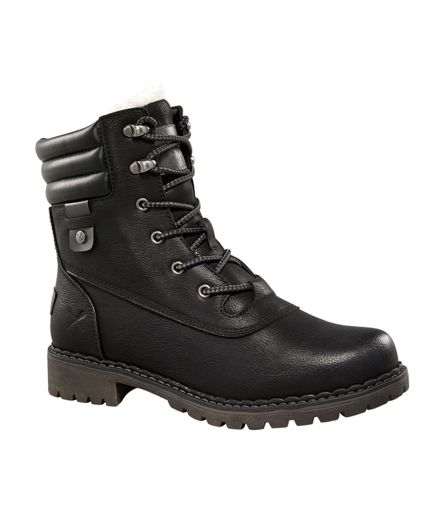 Bottes à lacets Denver Hayes avec semelle crantée à relief peu profond pour femmes, Laura