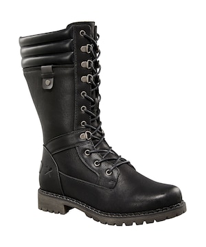 Denver Hayes Women's Laura Low Lug Sole Lace-Up Boots