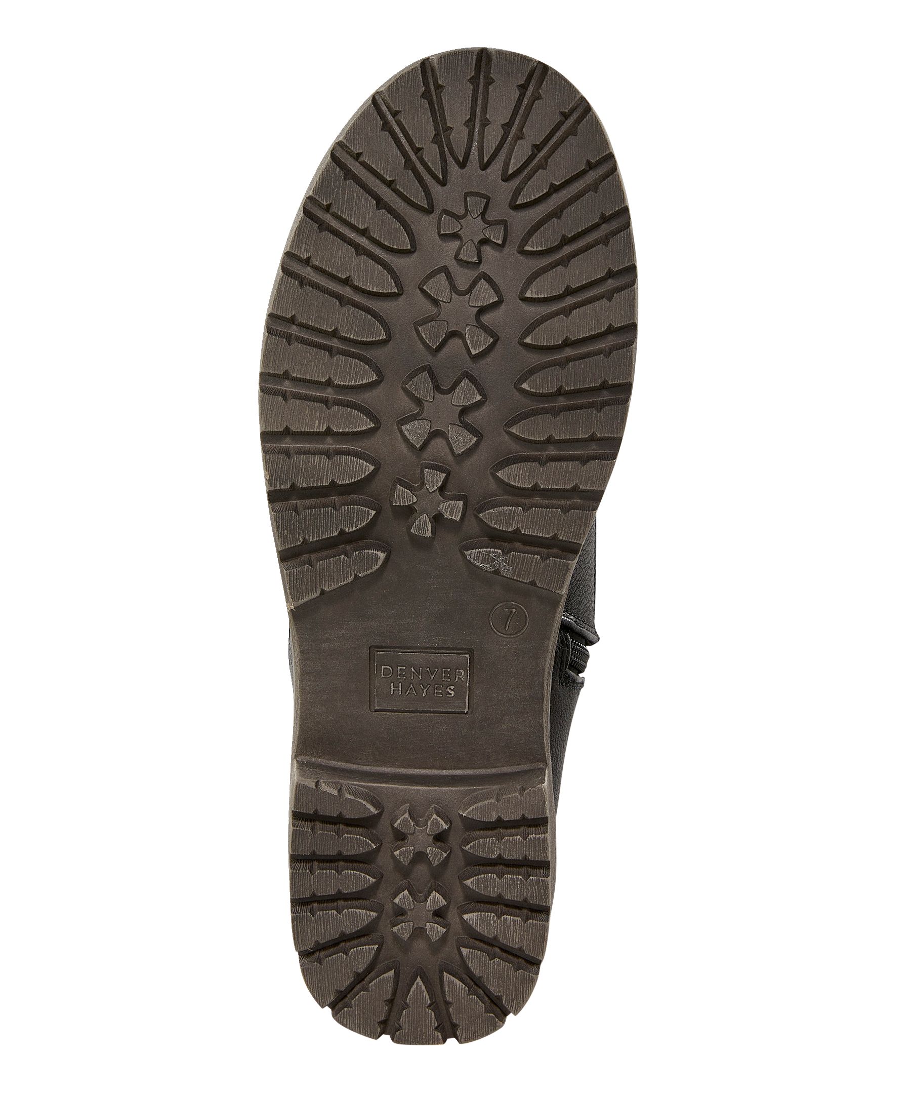 Bottes à lacets Denver Hayes avec semelle crantée à relief peu profond pour femmes, Laura