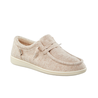 FarWest Women's Oliver Lined Boat Shoes Front_Three_Fourths_Angled_Right