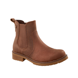 Denver Hayes Women's Commuter ICEFX Leather Chelsea Boots Front_Three_Fourths_Angled_Right
