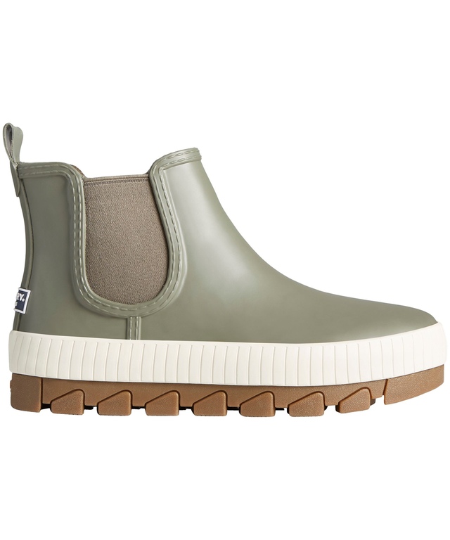 sperry rubber rain boots
