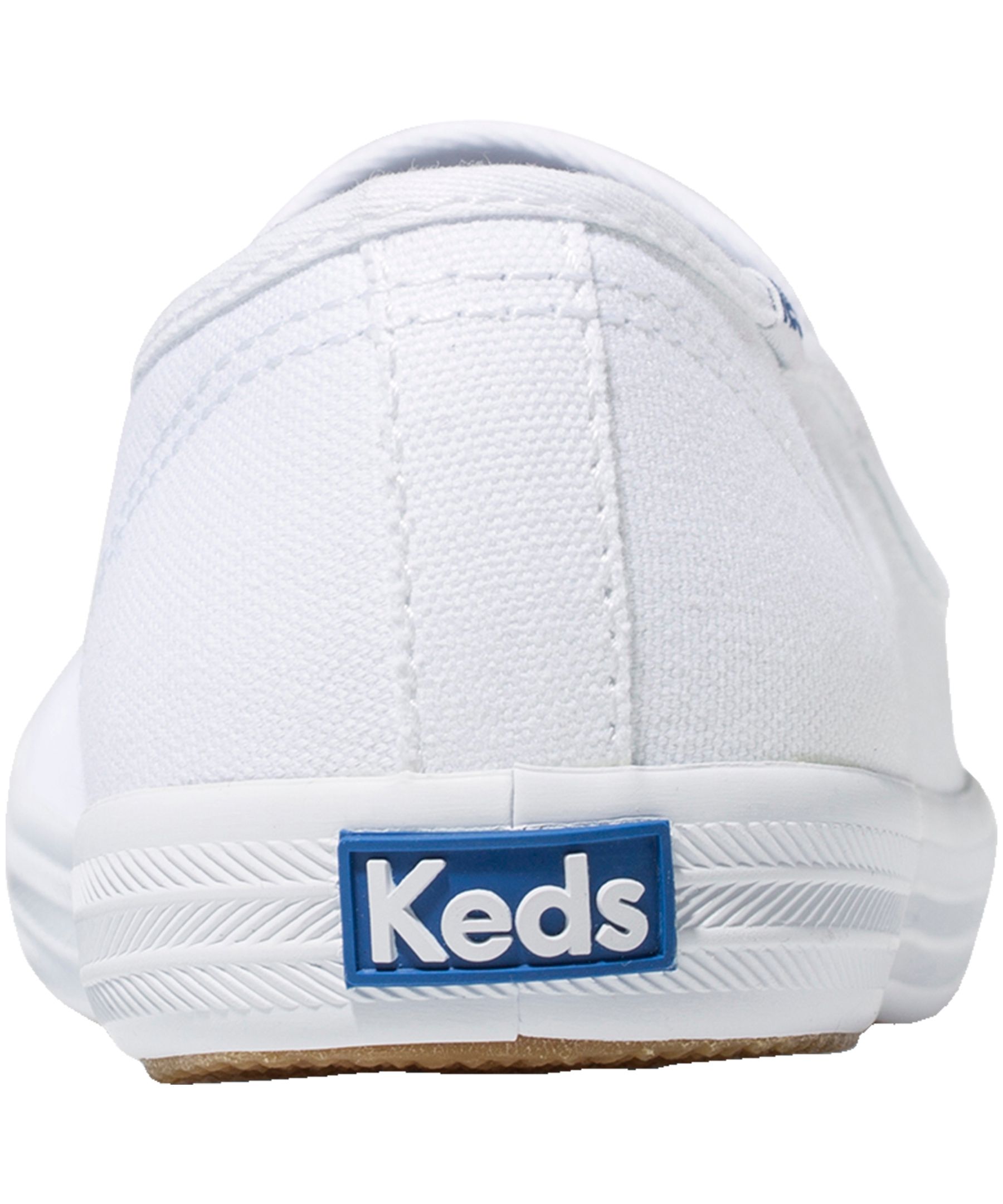 KEDS Women's Champion Canvas Slip On Sneakers - White