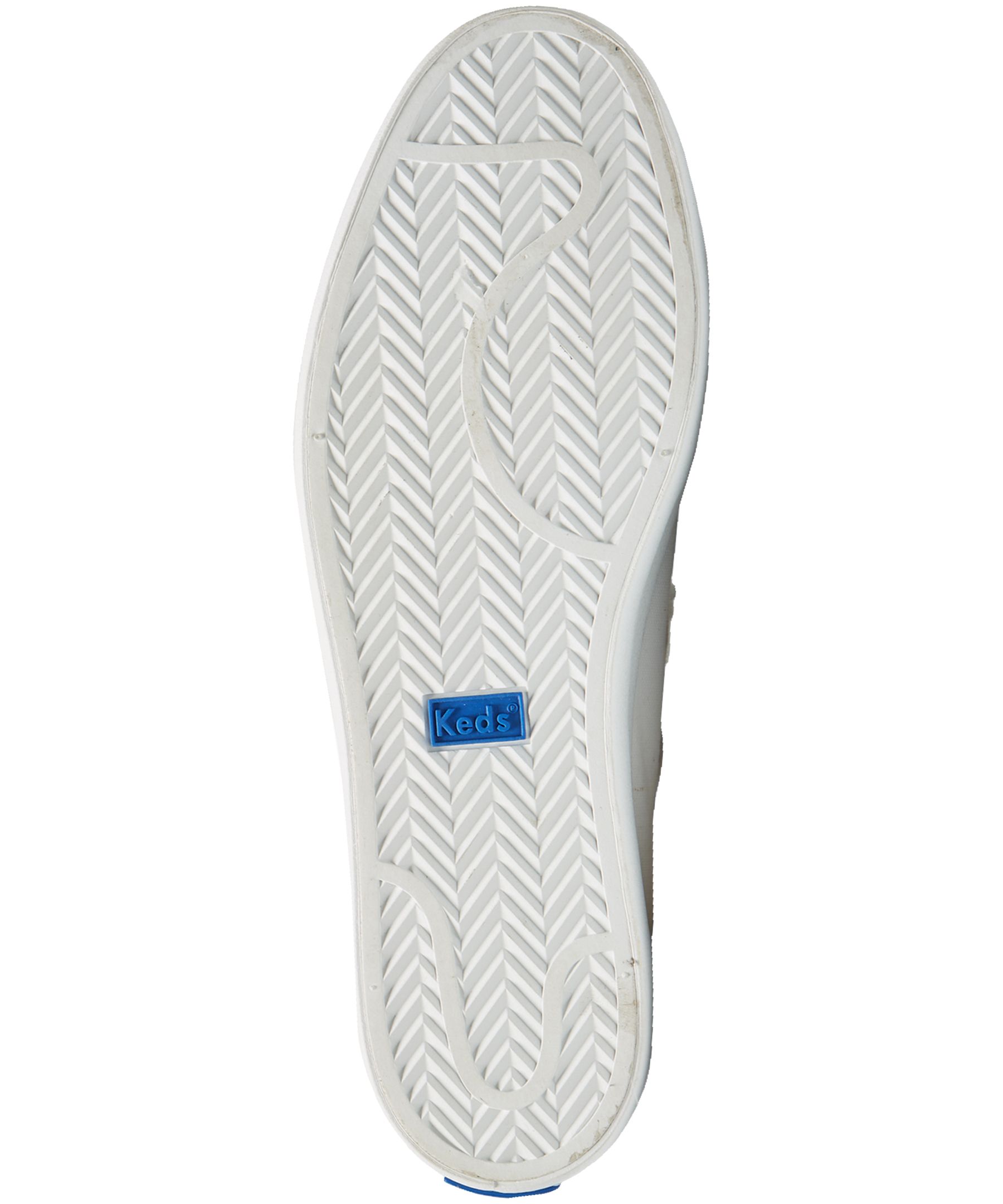 KEDS Women's Kickback Canvas Slip On Sneakers - White