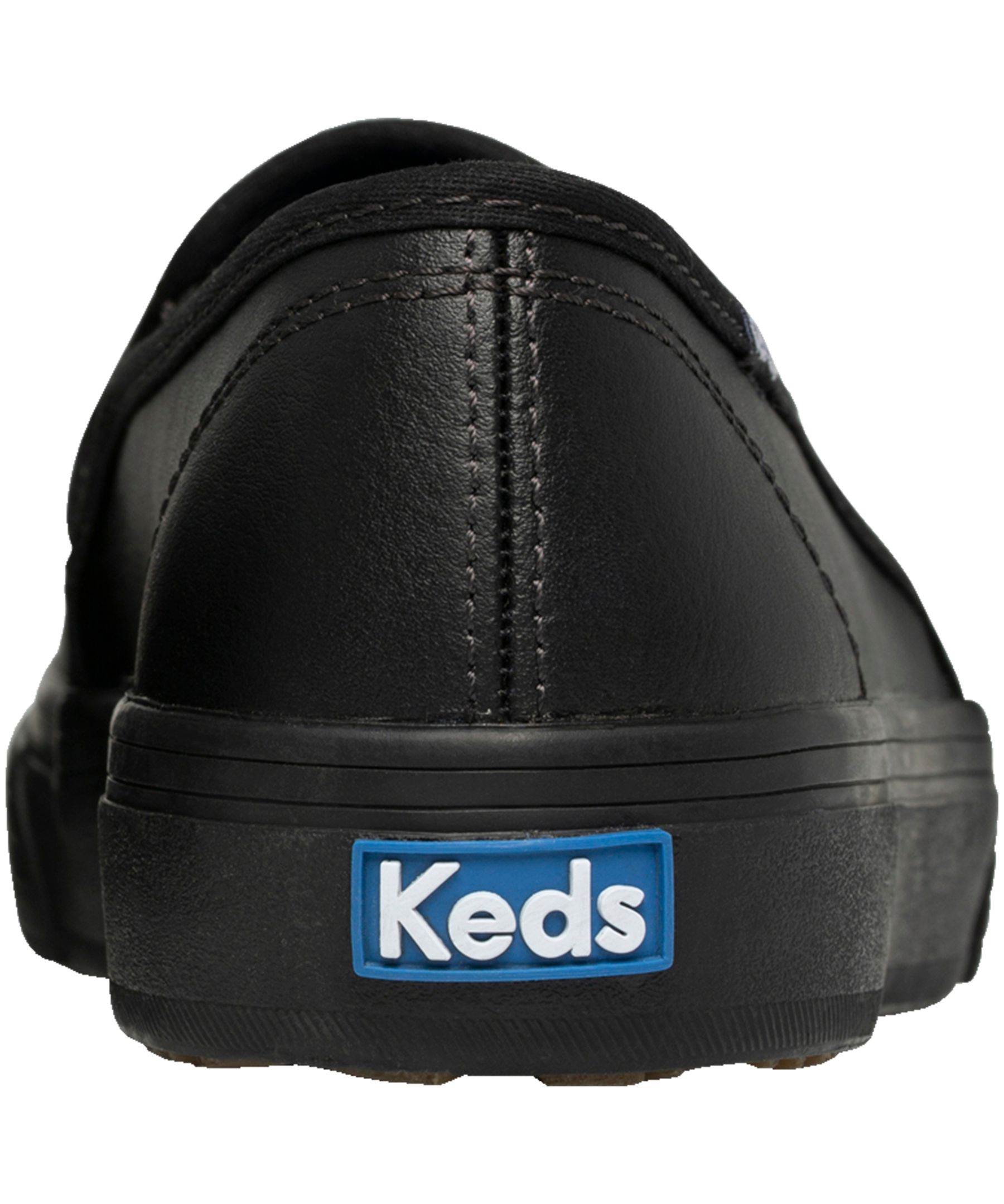 KEDS Women s Double Decker Leather Sneakers Black Marks