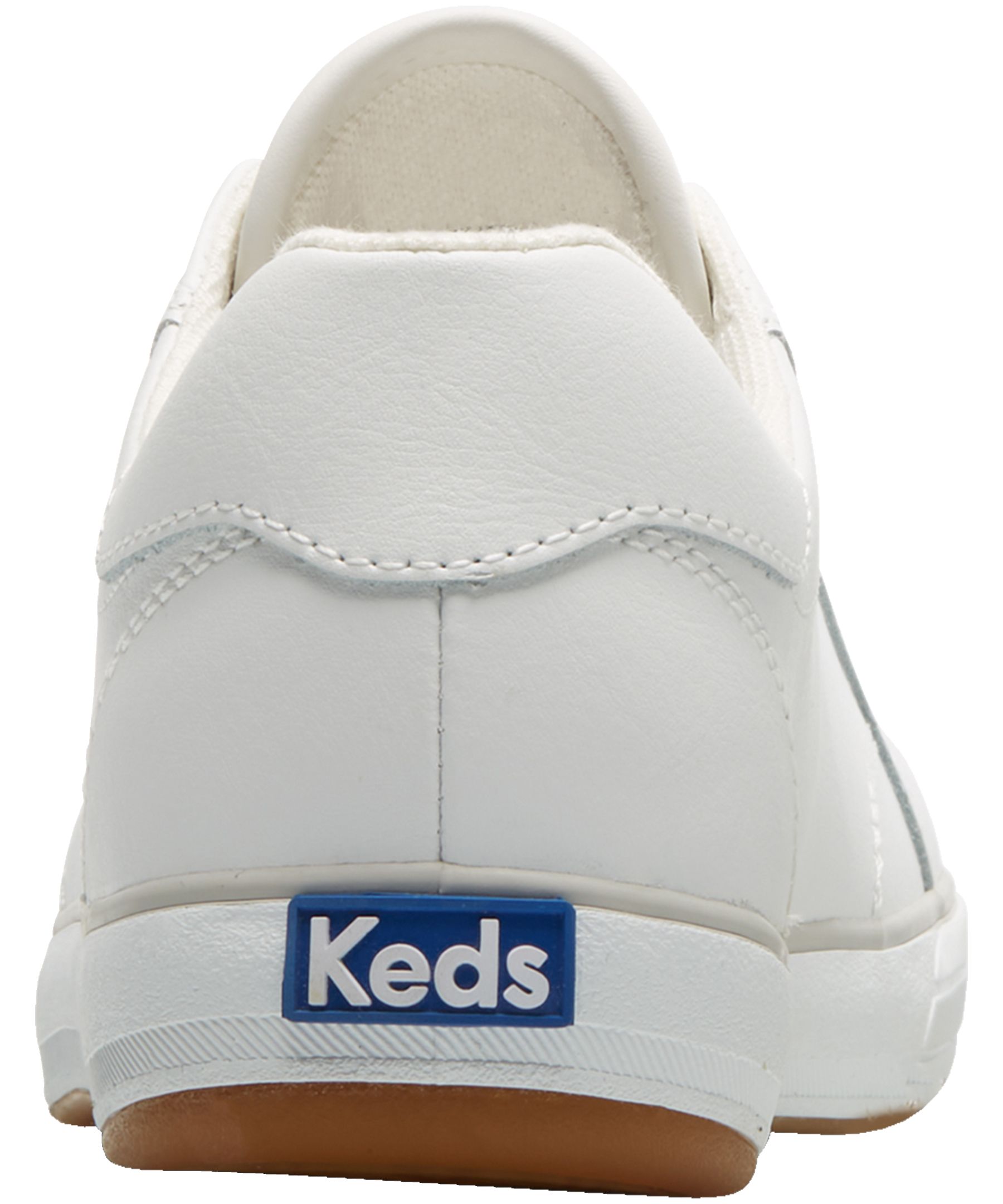 Ladies white leather keds best sale