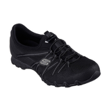 Skechers Women's Bikers Lite Bungee Slip-On Shoes - Wide Fit Front_Three_Fourths_Angled_Right