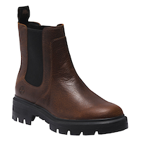 Bottines cambrées Cortina Valley en cuir pour femmes, Timberland Front_Three_Fourths_Angled_Right