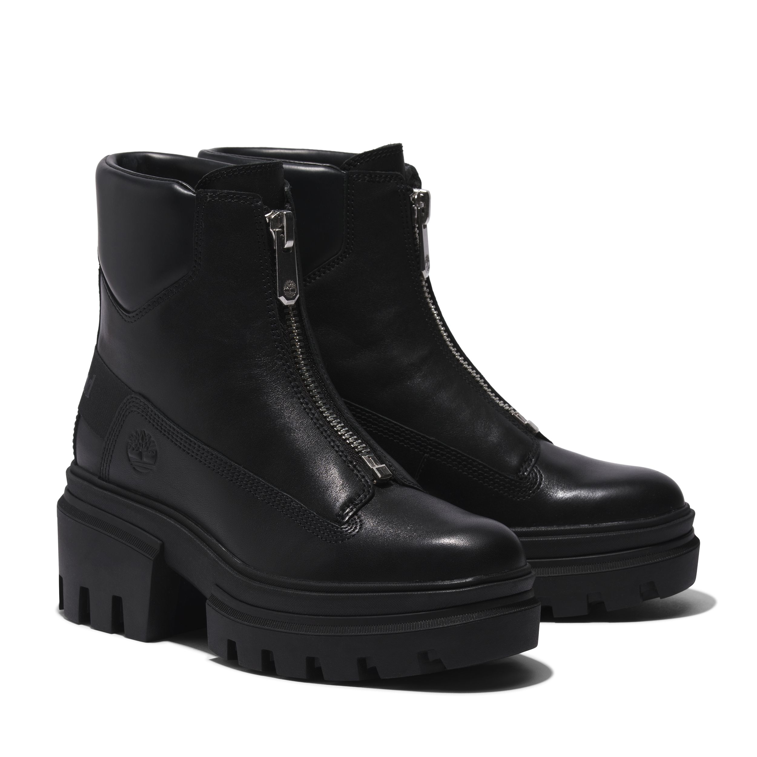 Timberland Women's Everleigh Front Zip Leather Boot