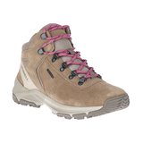 Chaussures de randonnée Erie mi-hautes et étanches à l'eau pour femmes, Merrell, moucheté Front_Three_Fourths_Angled_Right