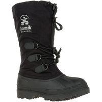 Bottes d'hiver pour femmes, Canuck, Kamik, noir Front_Three_Fourths_Angled_Right