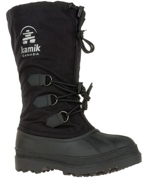 Bottes d'hiver pour femmes, Canuck, Kamik, noir
