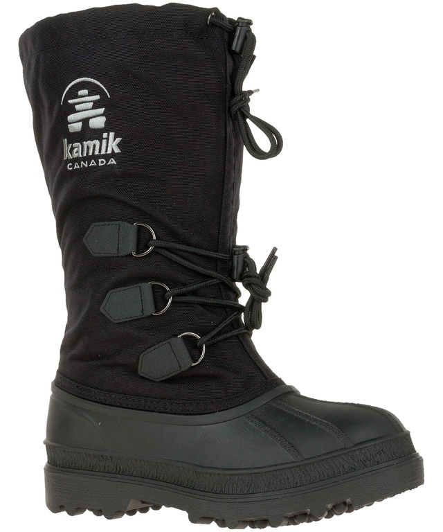 Bottes d'hiver pour femmes, Canuck, Kamik, noir