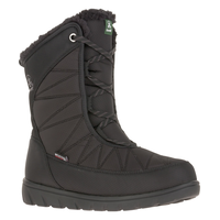Bottes d'hiver mi-hautes pour femmes, Hannah, noir Front_Three_Fourths_Angled_Right
