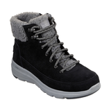 Skechers Women's Glacial Ultra Woodlands Boots Front_Three_Fourths_Angled_Right
