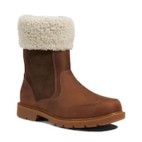 Timberland Women's Linden Woods Warm Lined Side Zip Boot Front_Three_Fourths_Angled_Right