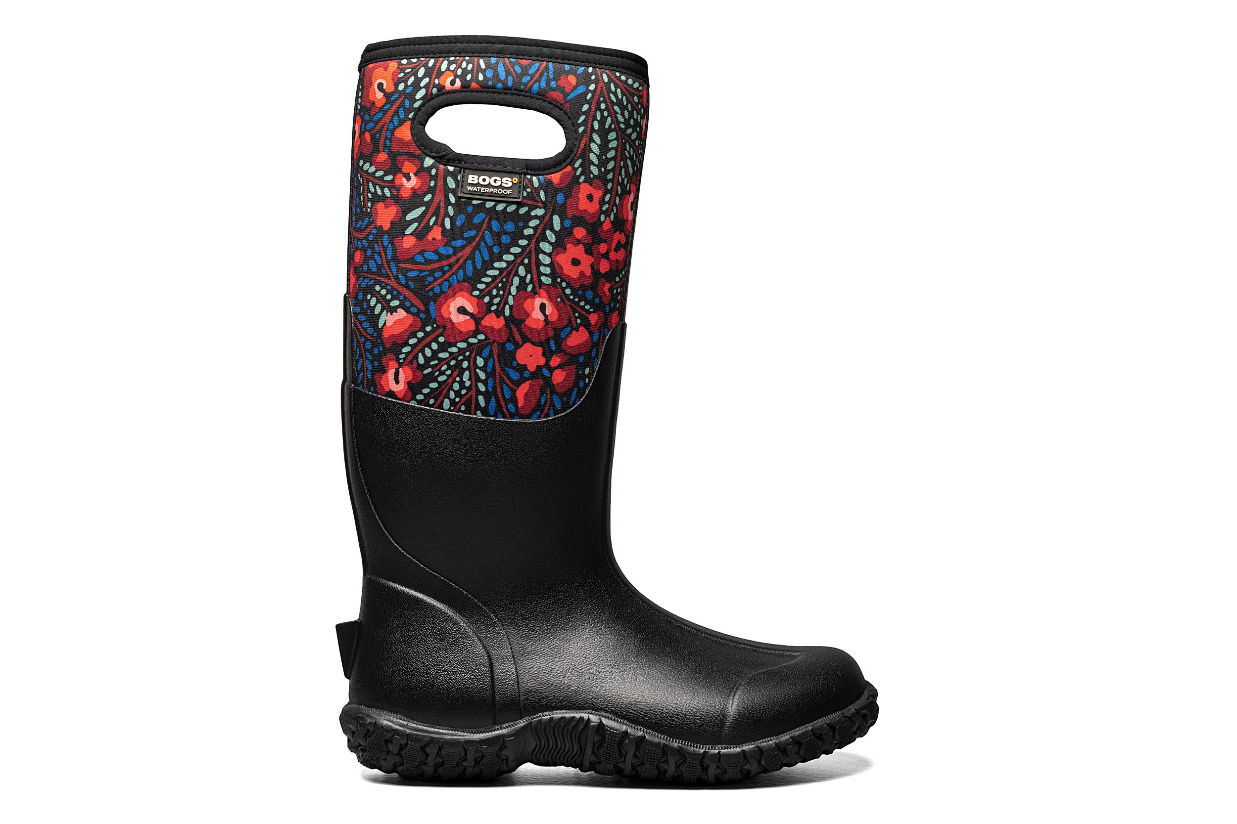 BOGS Womens Mesa Super Flowers Tall Rain Boots | Mark's