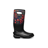 BOGS Womens Mesa Super Flowers Tall Rain Boots Side_Right