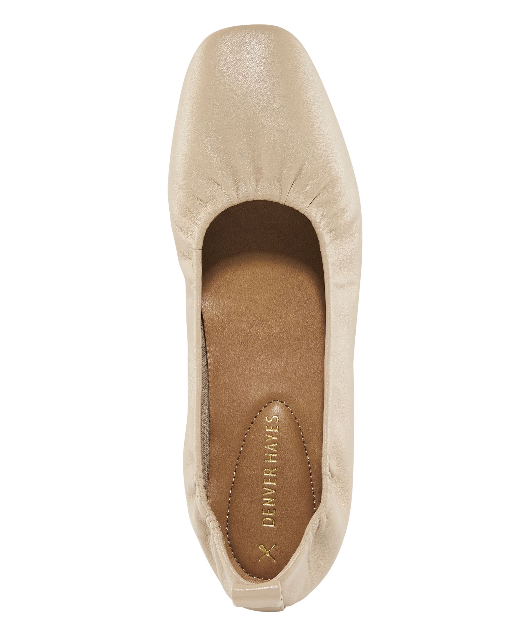 Ballerines en cuir pour femmes, Ana, Denver Hayes