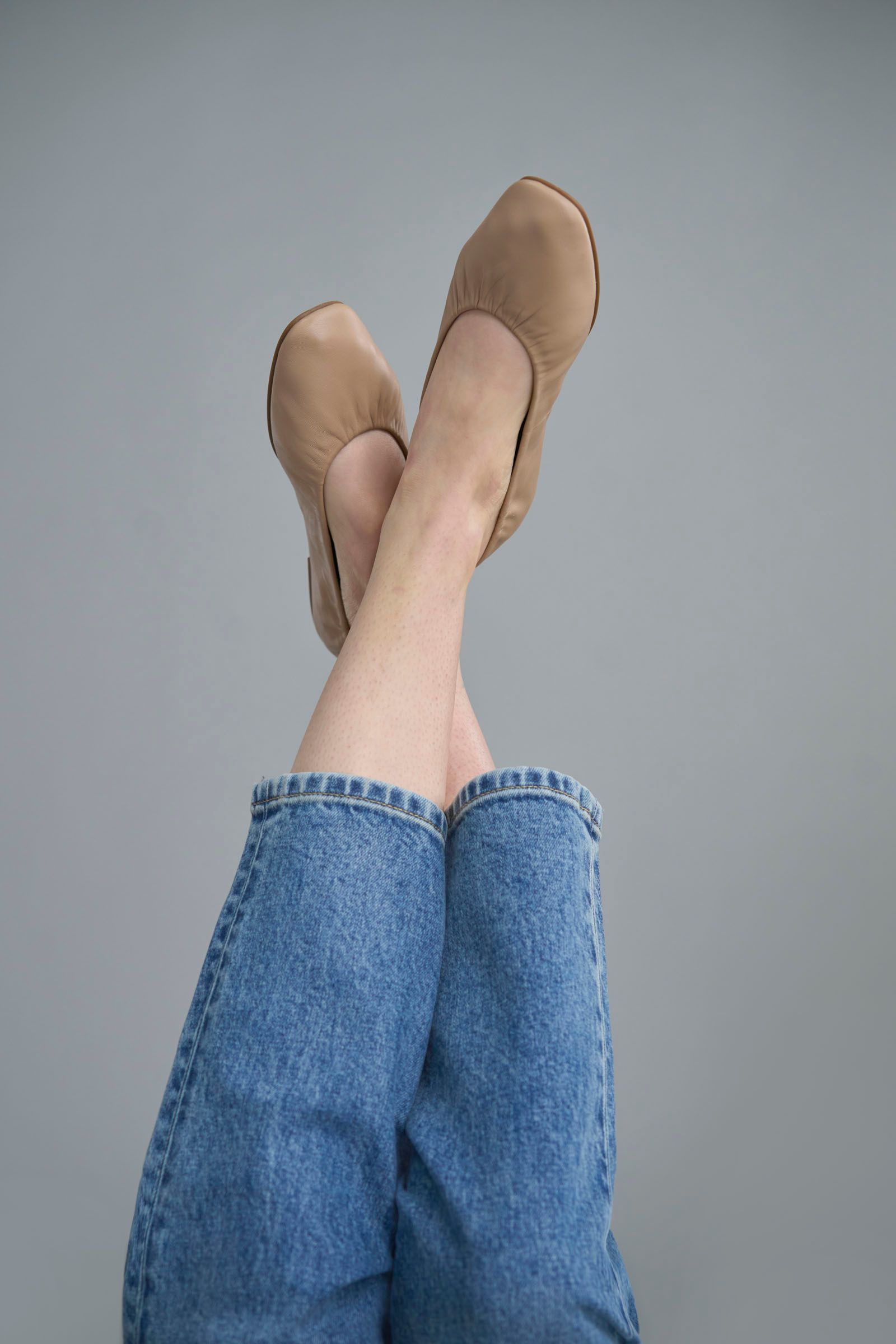 Ballerines en cuir pour femmes, Ana, Denver Hayes