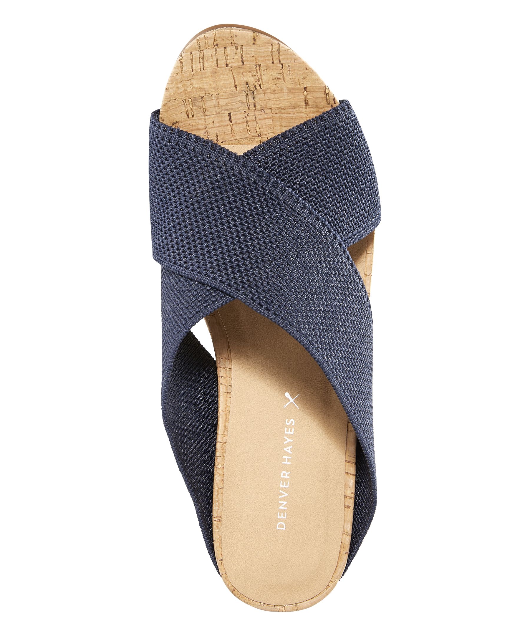 Mules à talon compensé pour femmes, Elenaa, Denver Hayes