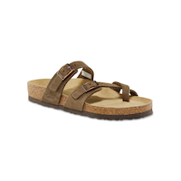 Sandales en liège avec boucle à l'orteil pour femmes, Kelowna, FarWest Front_Three_Fourths_Angled_Right