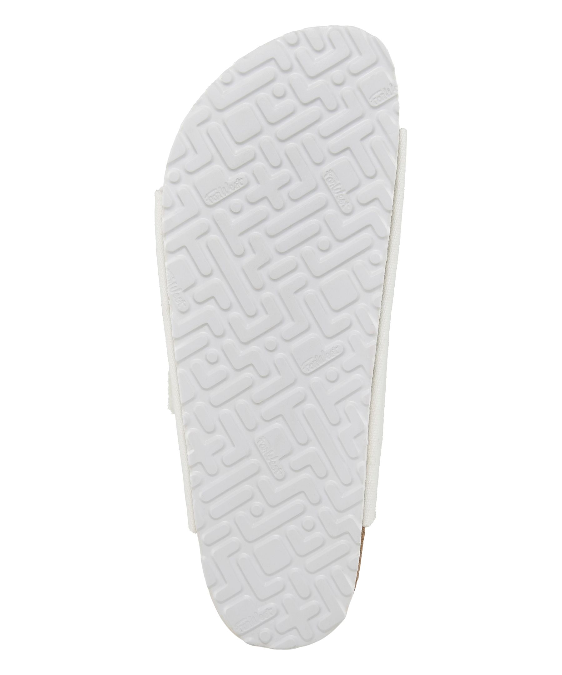 Sandales en toile à deux sangles avec assise plantaire en liège Tofino pour femmes, FarWest