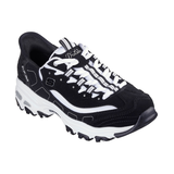 Chaussures de sport à enfiler mains libres pour femmes : D'Lites® de Skechers Front_Three_Fourths_Angled_Right