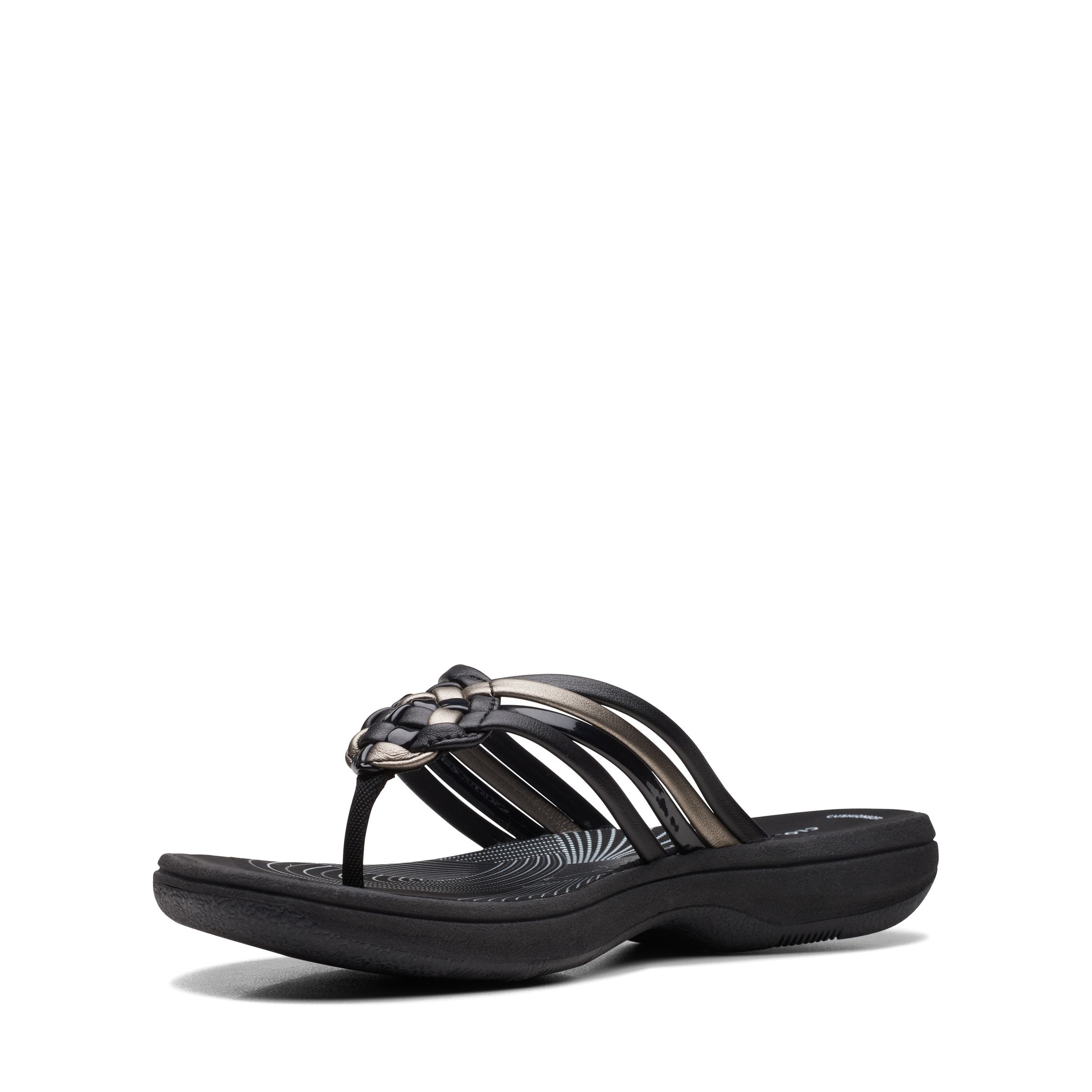 Sandales tong pour femmes, Breeze Coral Cloudstepper, Clarks