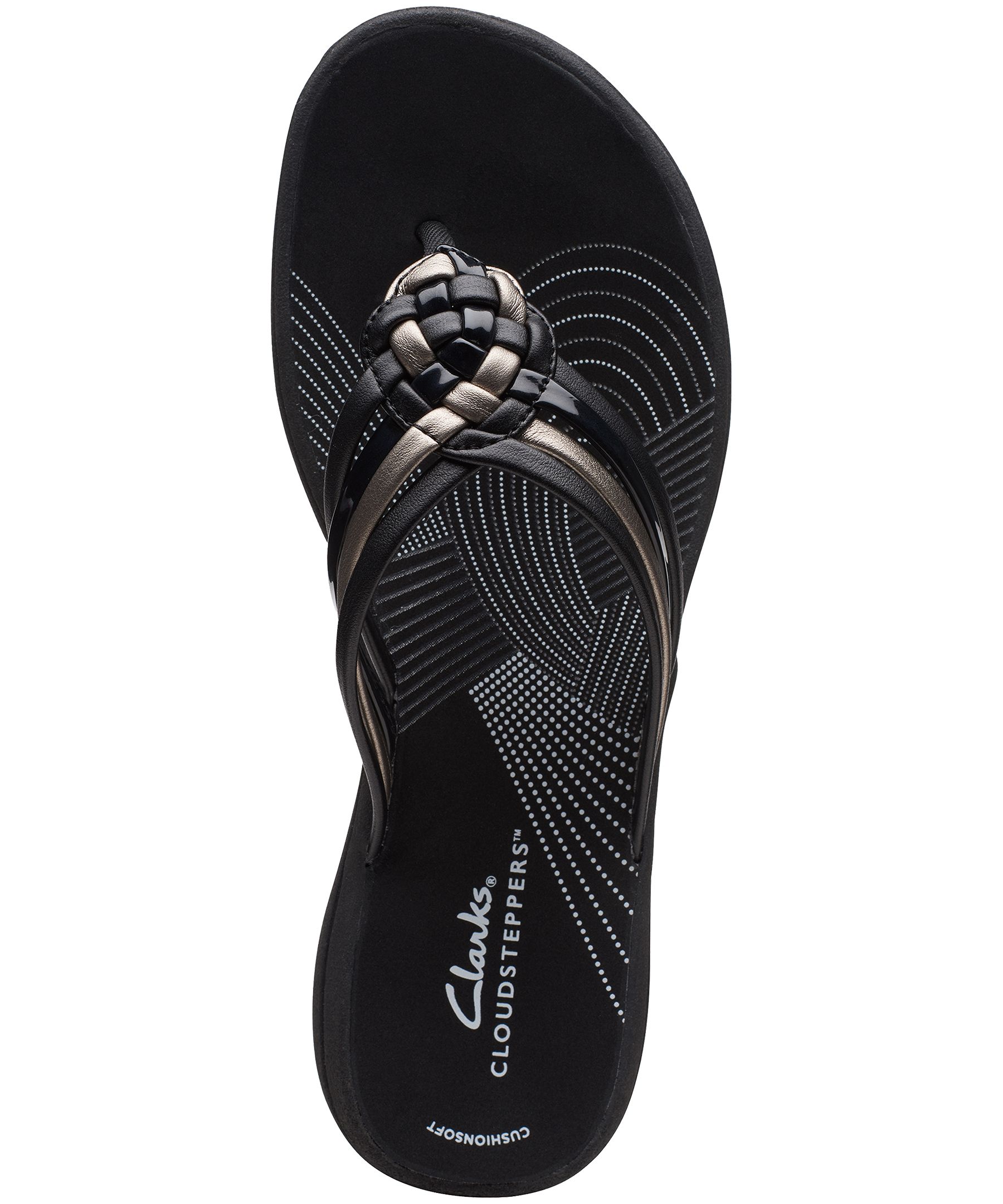 Sandales tong pour femmes, Breeze Coral Cloudstepper, Clarks